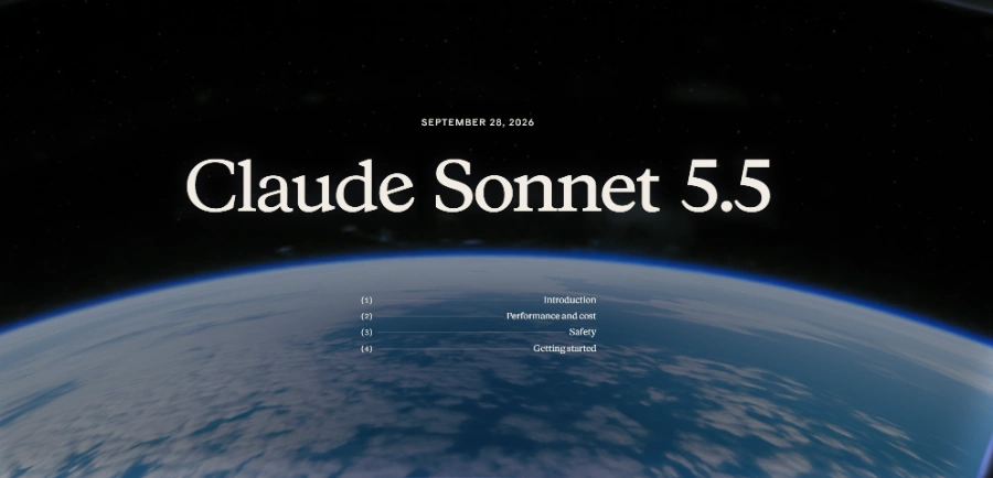 Claude Sonnet 5.5 product preview