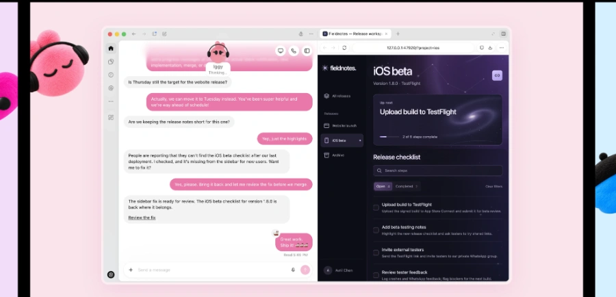 Dots by OpenAI product preview