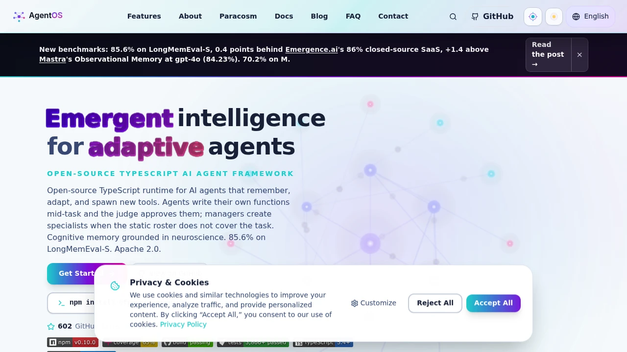 AgentOS product preview