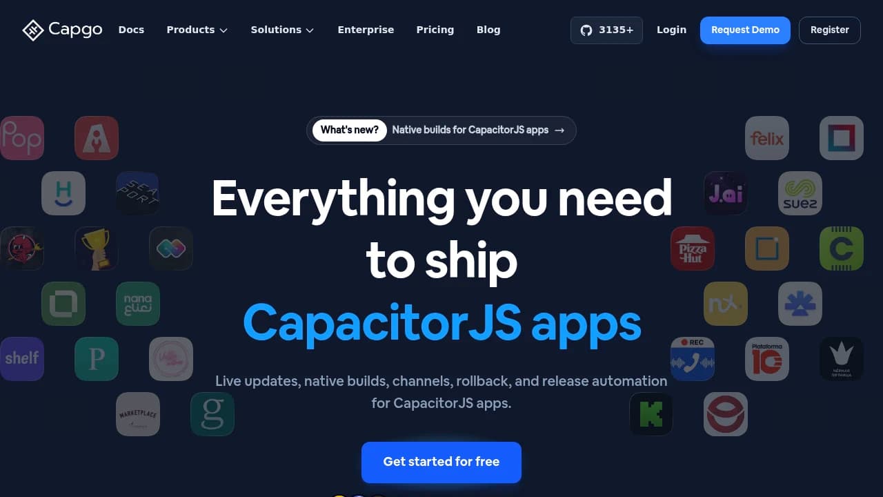 Capgo product interface