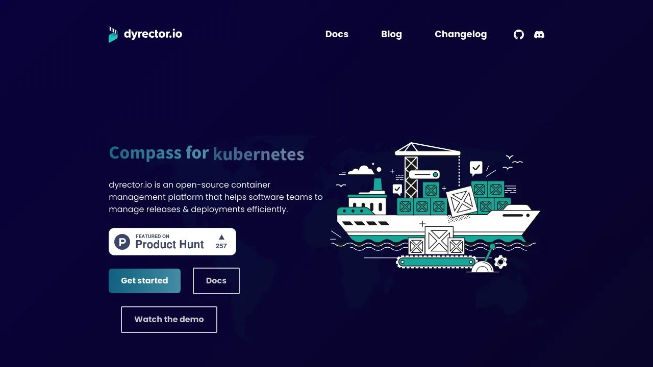 Dyrector product interface