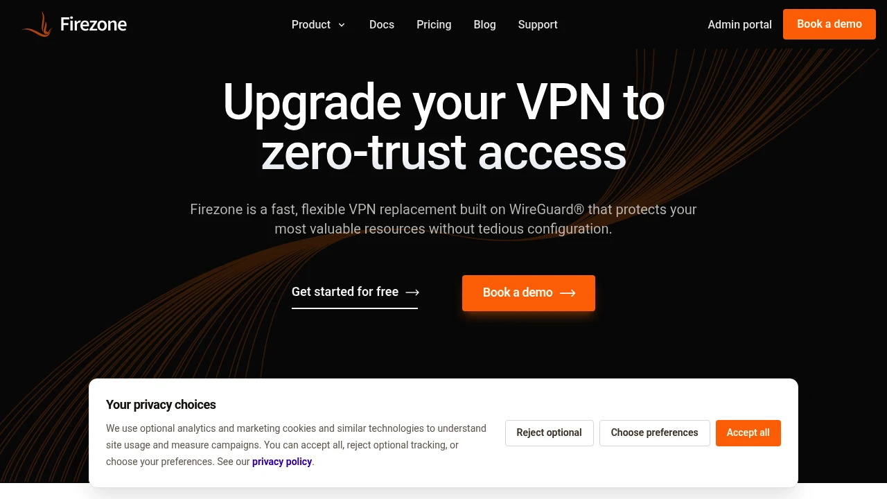 FireZone product interface