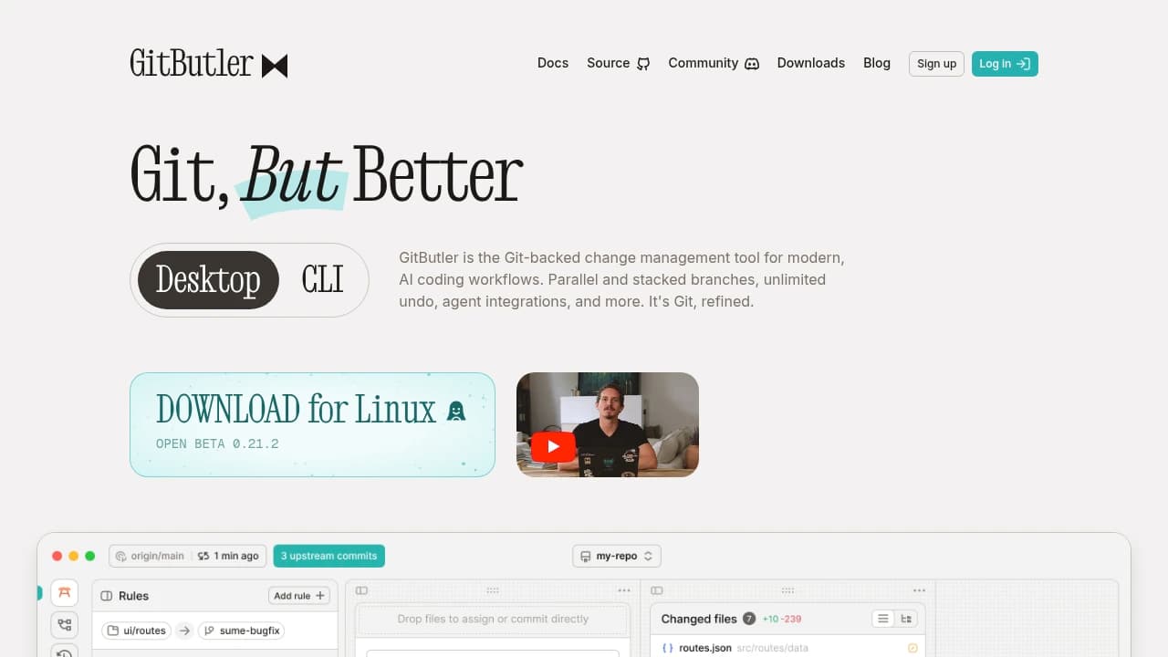 GitButler product interface