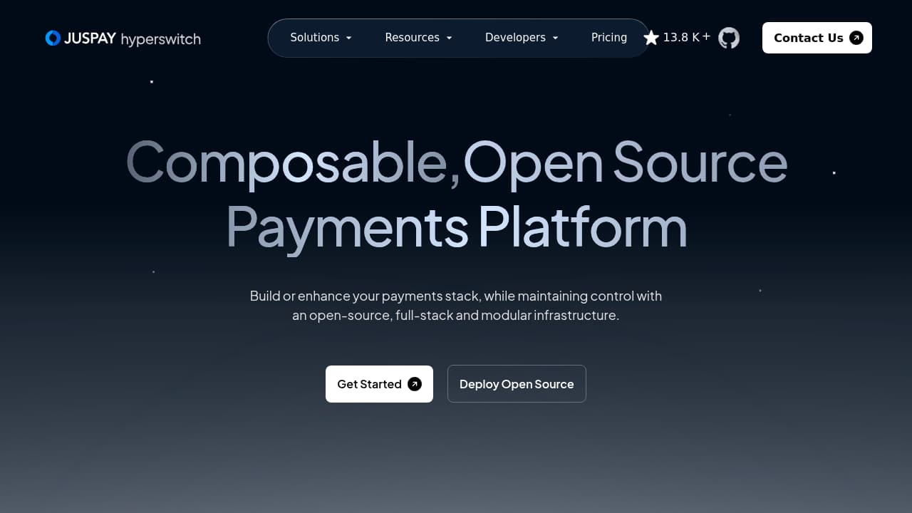 Hyperswitch product interface
