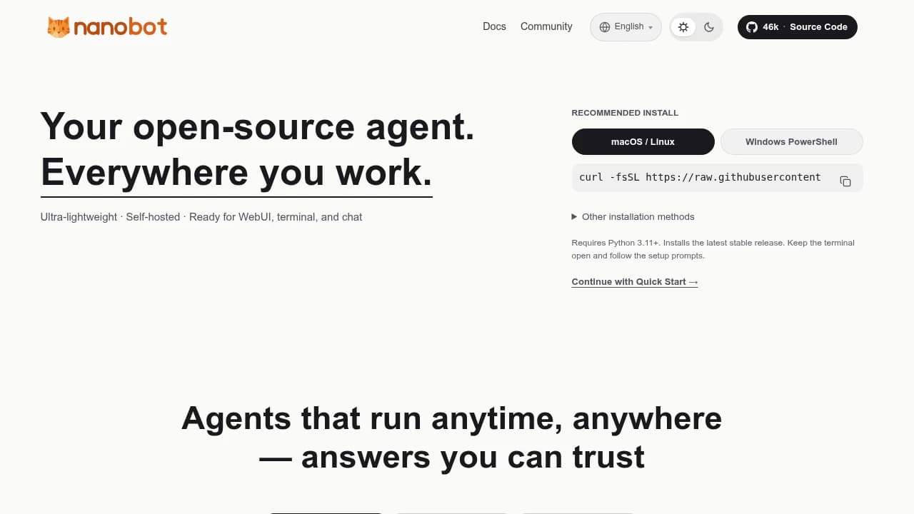 nanobot product preview