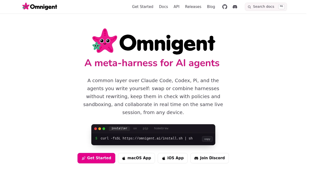 Omnigent product preview
