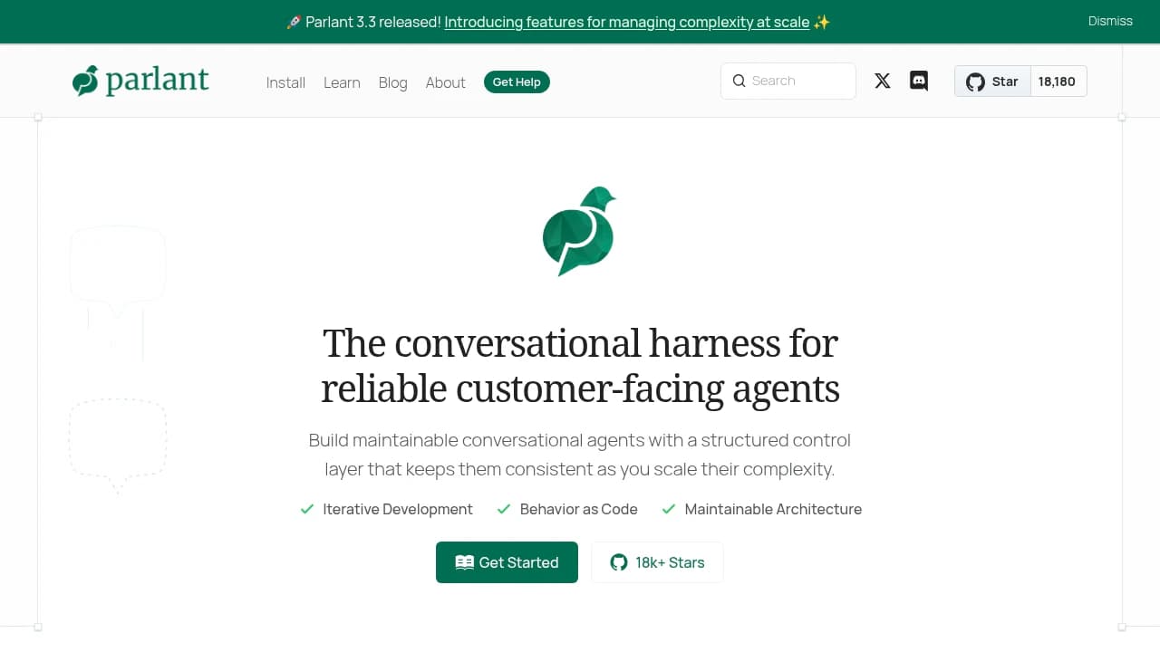 Parlant product preview