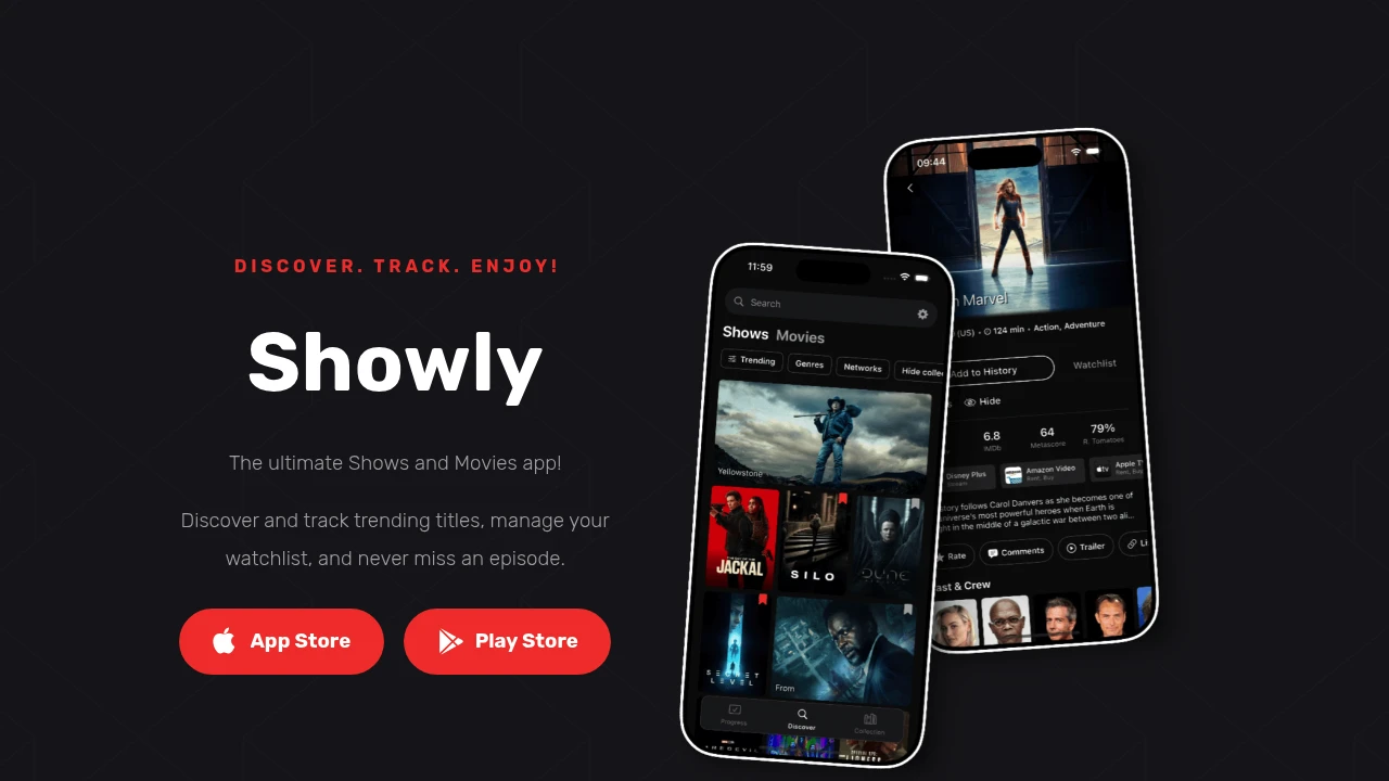 Showly product interface
