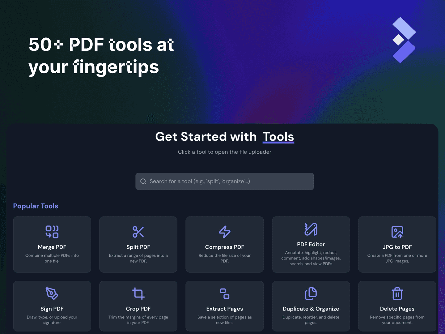BentoPDF product interface