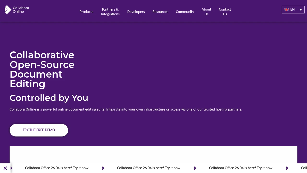 Collabora Online product interface