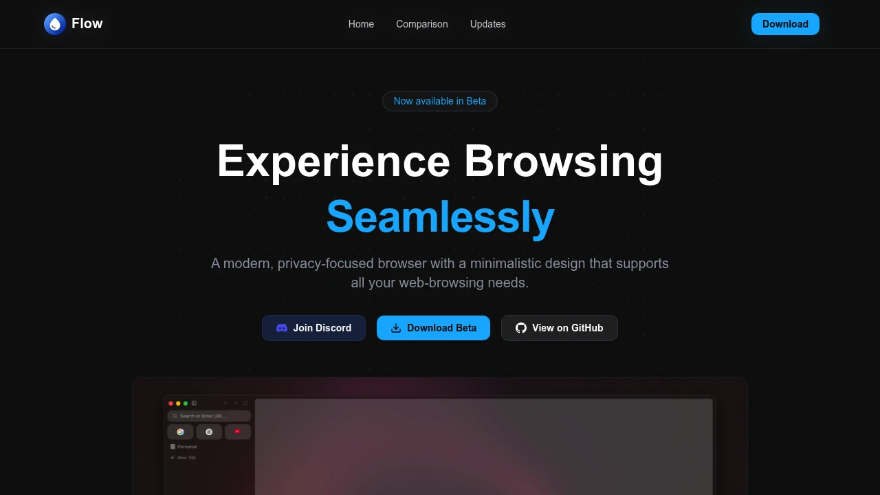 Flow product interface
