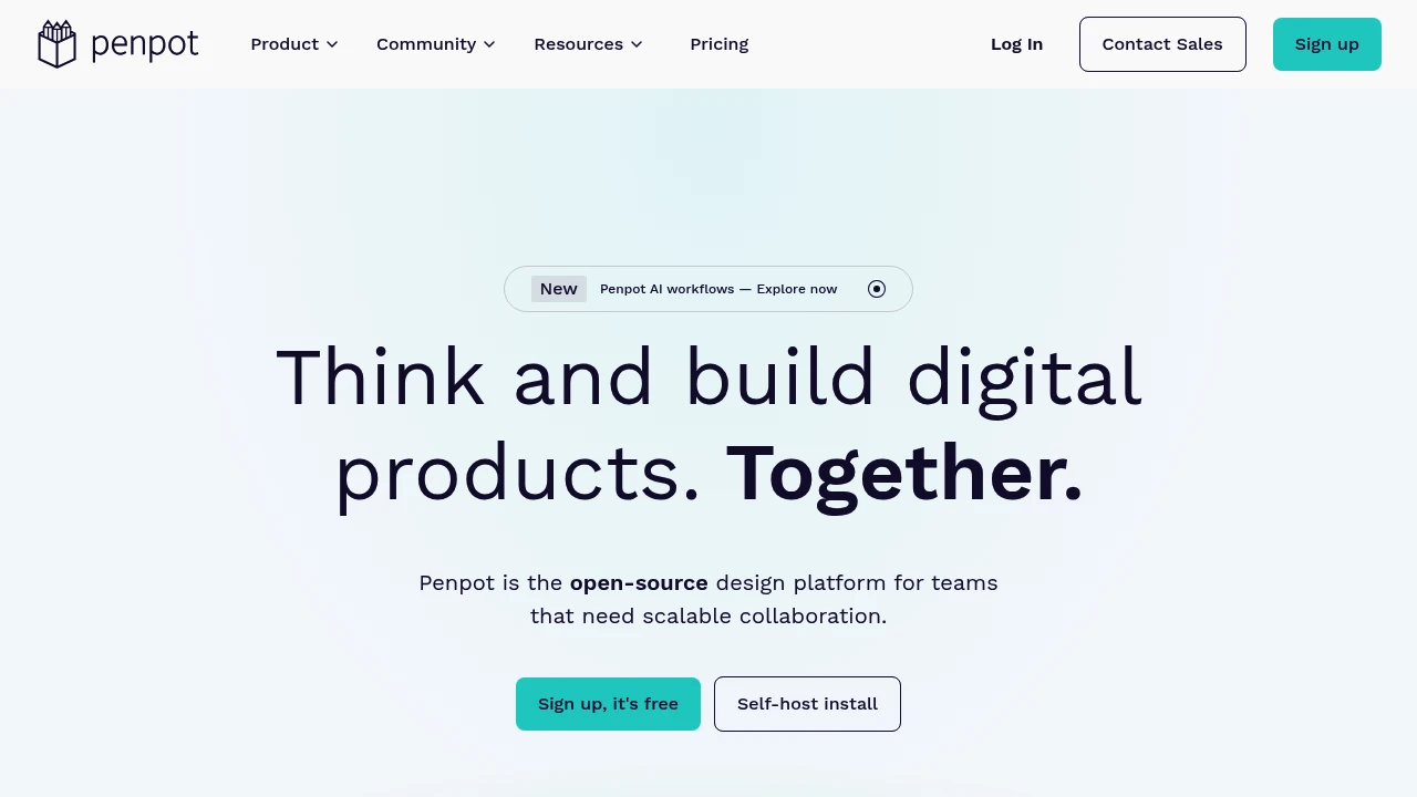 Penpot product interface