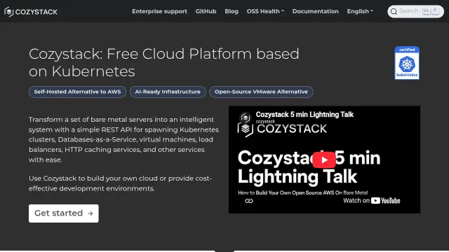 Cozystack product interface