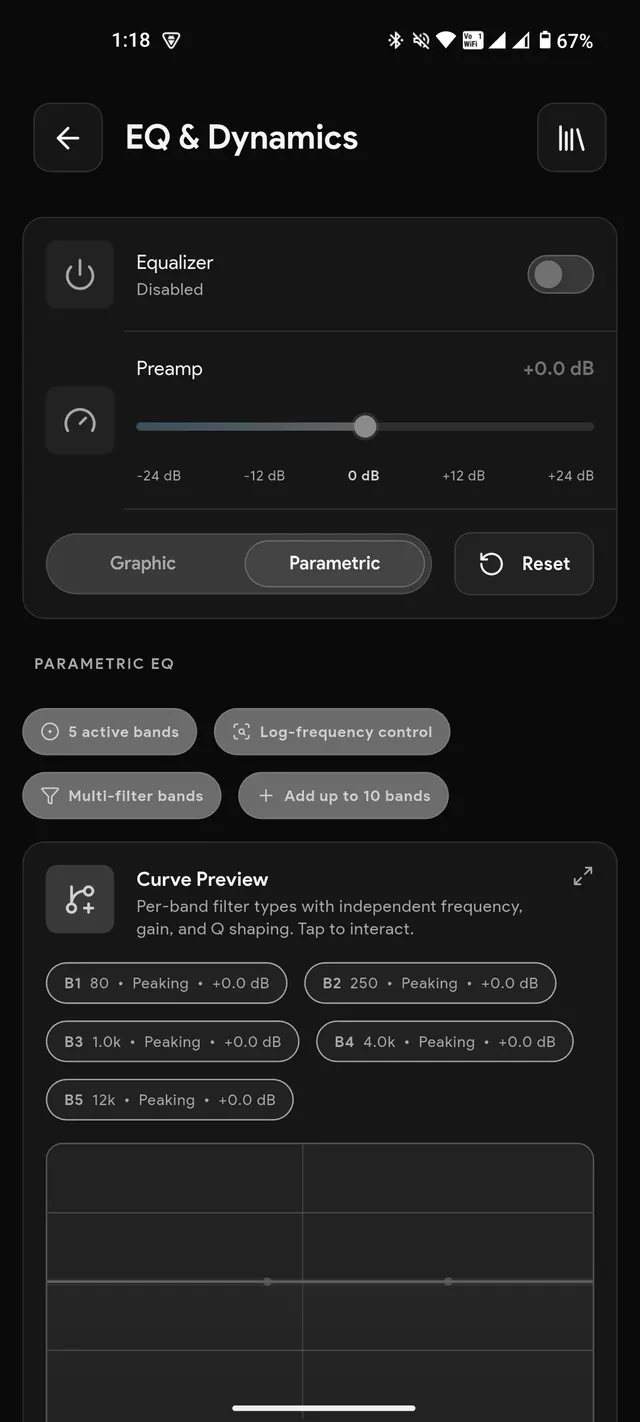 Flick product interface
