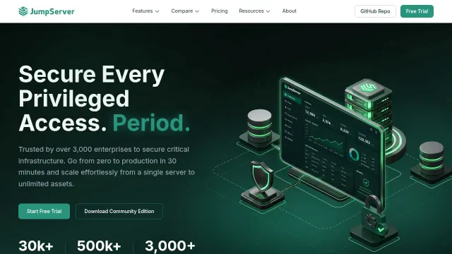 JumpServer product interface