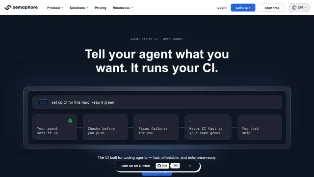 Semaphore product interface