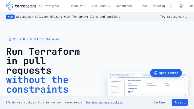 Terrateam product interface