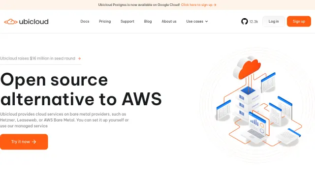 Ubicloud product interface