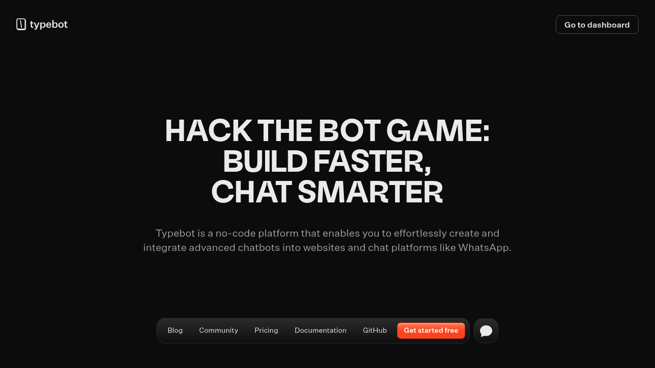 Typebot product interface